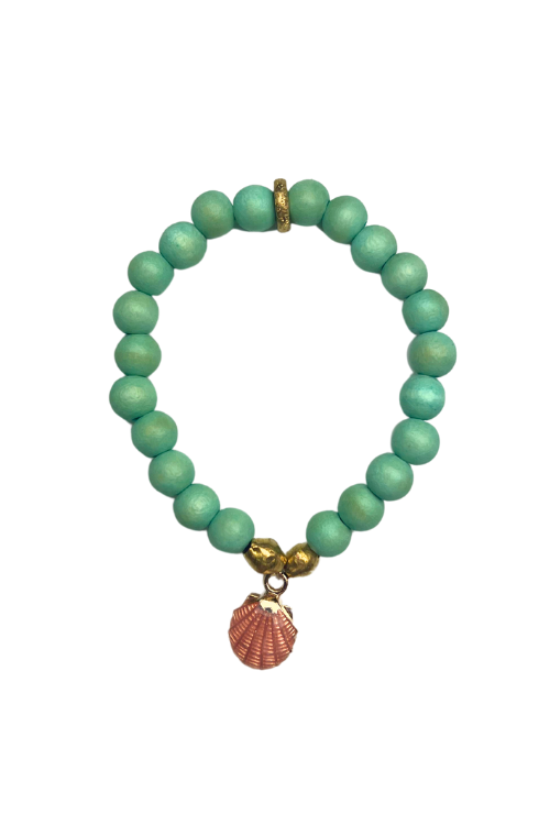 Shell Charm Stack Bracelet | Surf | Final Sale