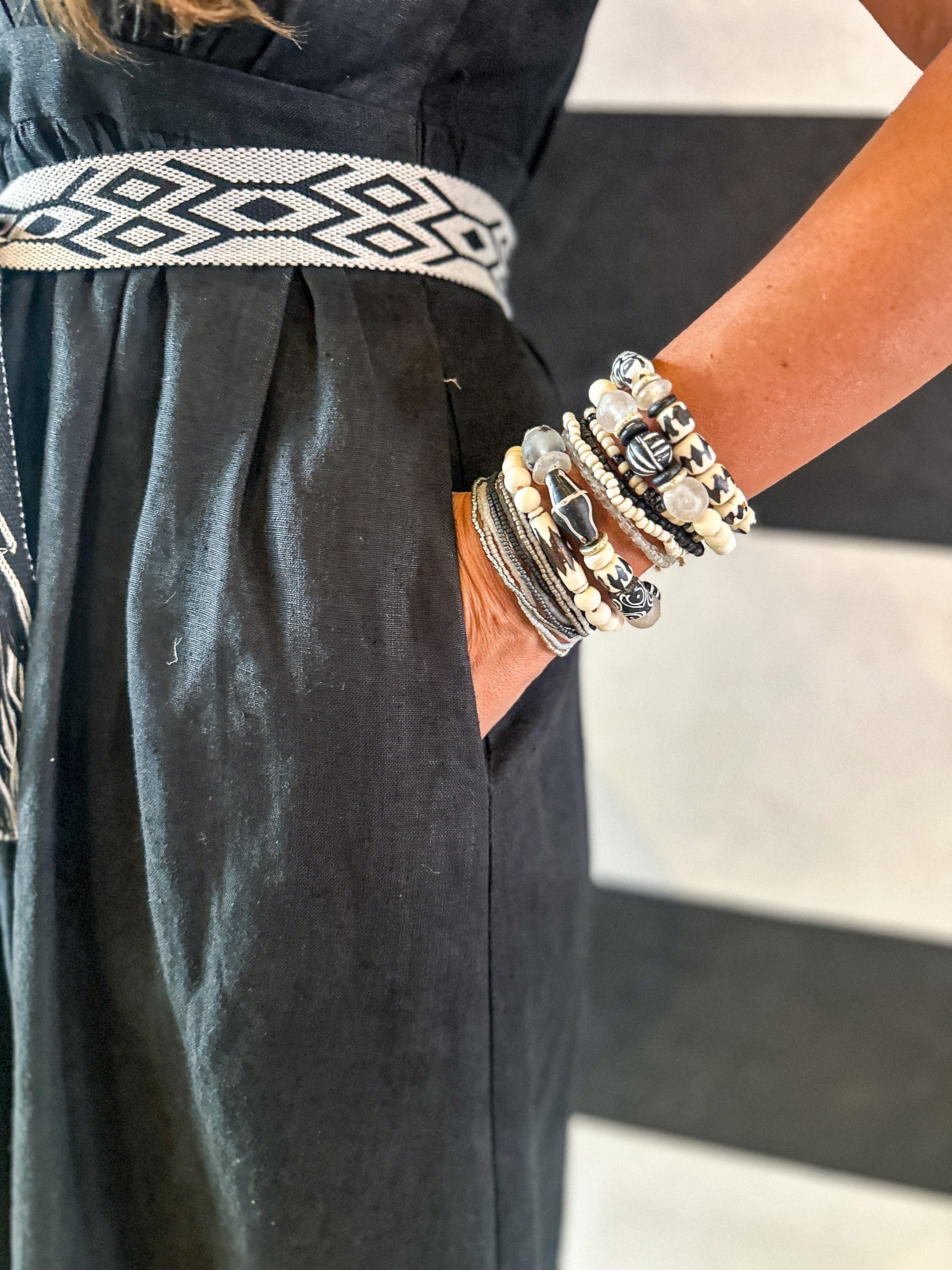 Tribal Stack Bracelet | Domino | Final Sale