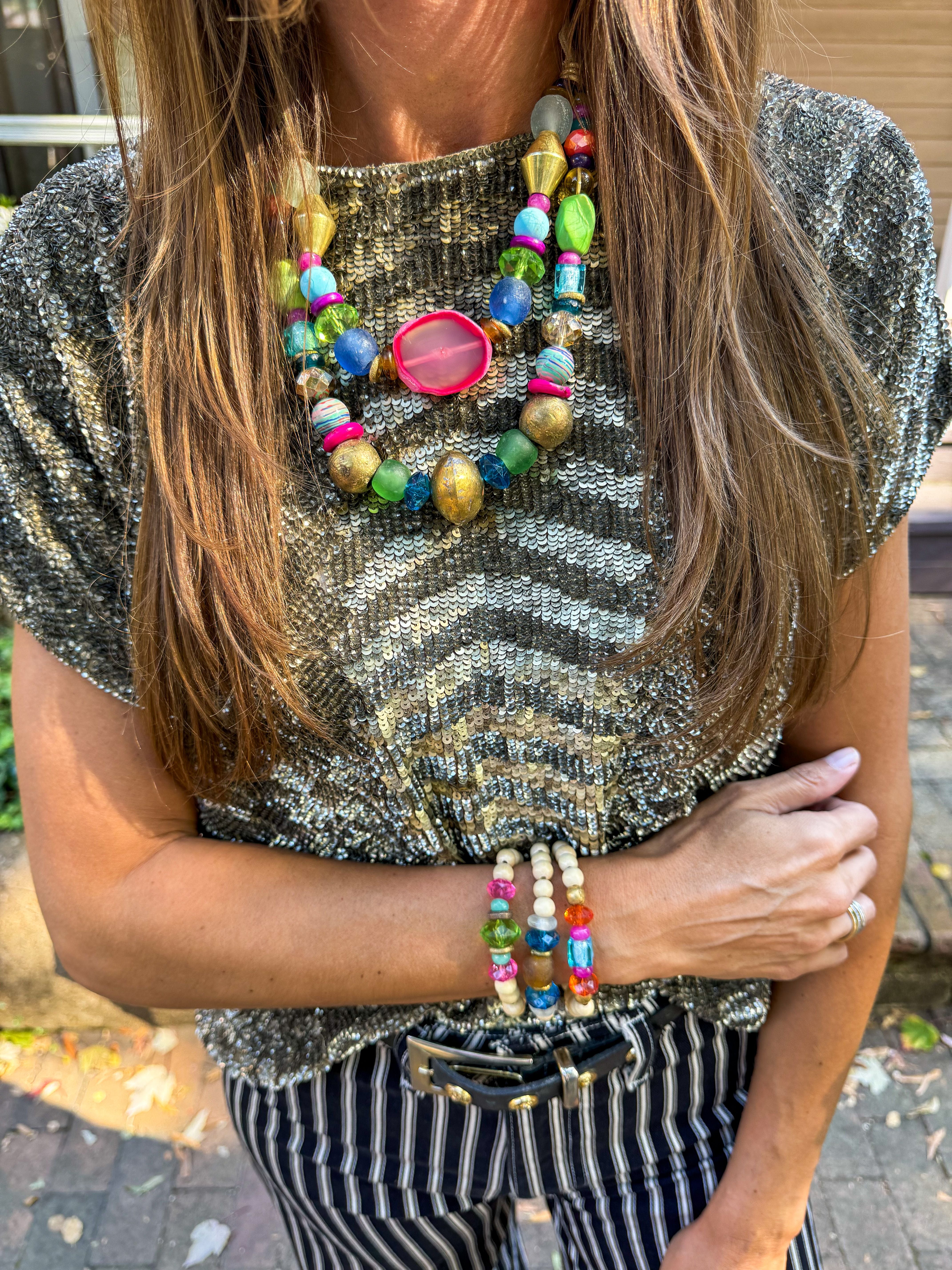 Layered Classic Necklace | Multi