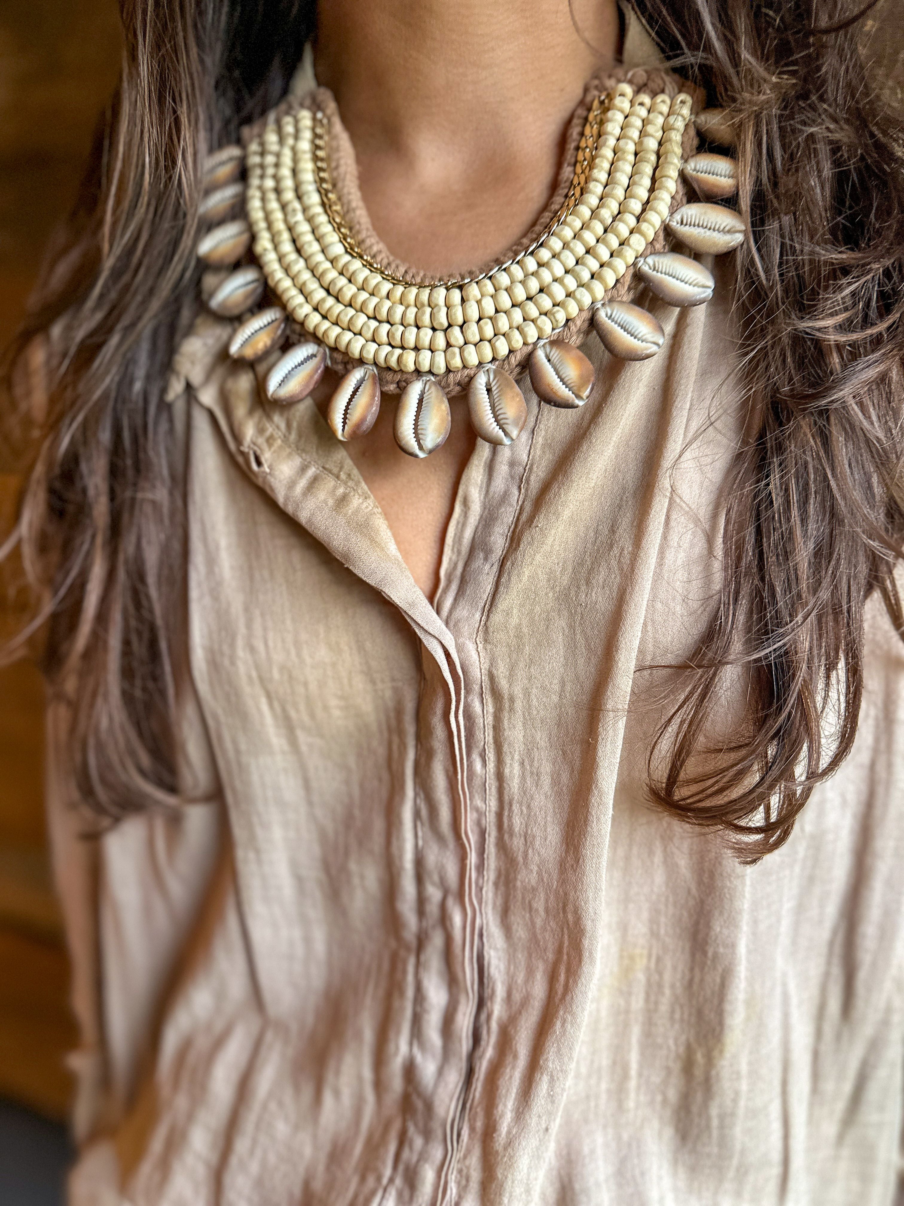 Cowrie Collar Necklace | Nomad | Edition 6