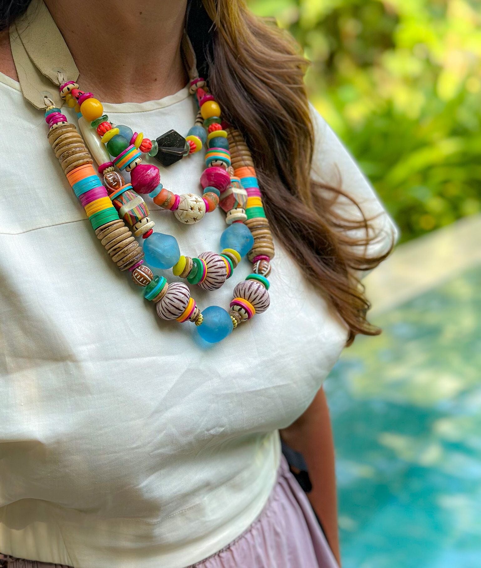 Stacked Classic Necklace | Cabana | Final Sale